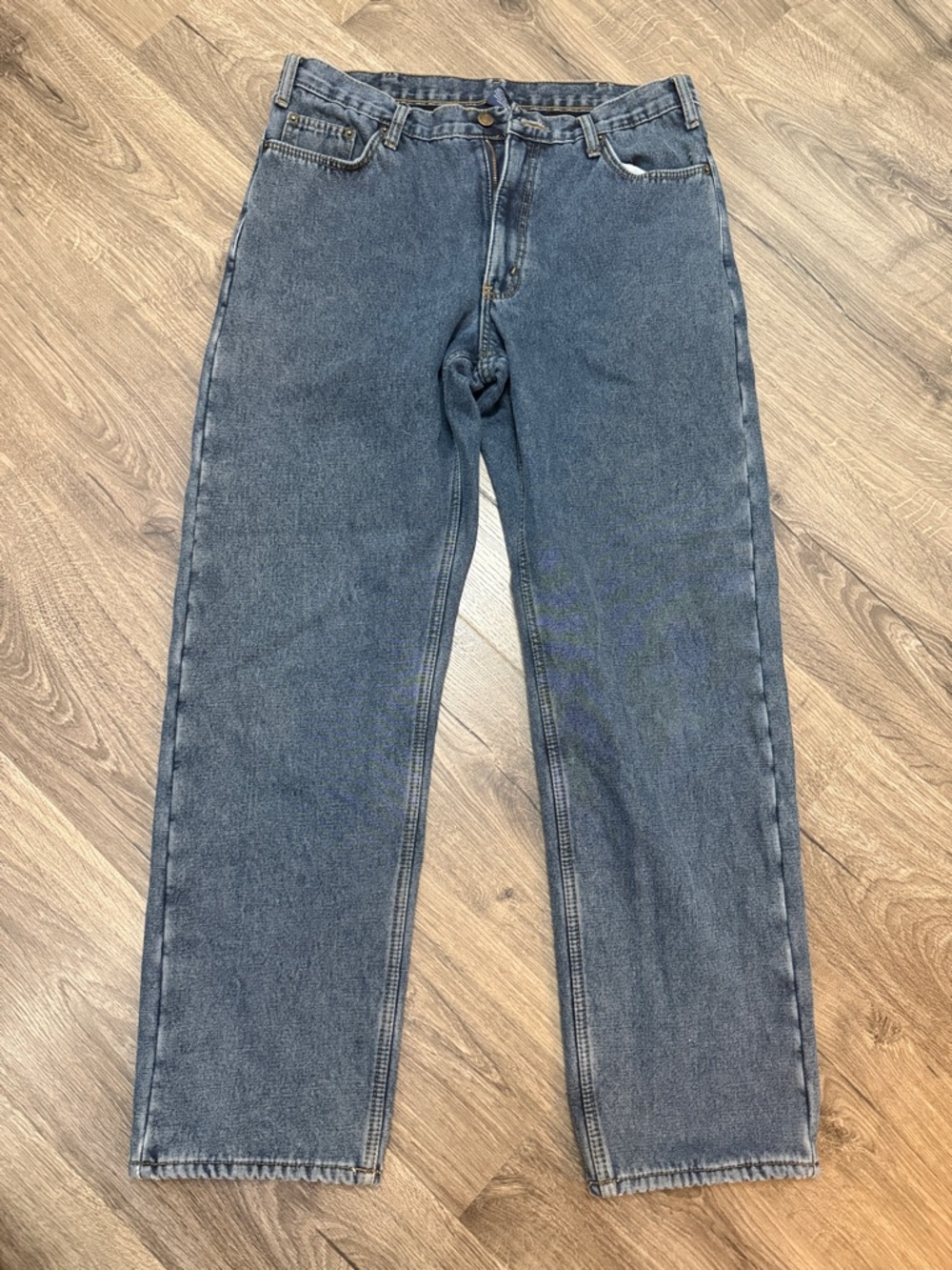 RK BRAND- rural king Straight-Leg Fleece lined Men’s Jeans 34x32